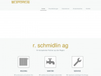 r-schmidlin-ag.ch Webseite Vorschau