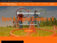 sport-jugend-dresden.de Webseite Vorschau