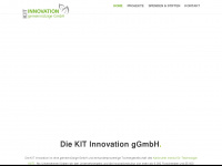 kit-innovation.de Webseite Vorschau