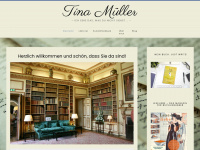 tina-mueller.com Webseite Vorschau