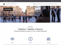 detektiv-bremen-detektei.de Webseite Vorschau