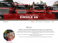 einseleag.ch Webseite Vorschau