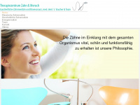 zahnundmensch.ch Webseite Vorschau