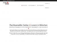 gerber-lorenz.de Webseite Vorschau