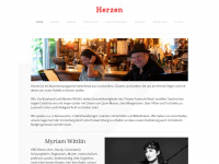 herzen-theater.ch Webseite Vorschau