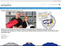 let-it-print.ch Webseite Vorschau