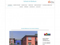 schule-im-klinikum.de Webseite Vorschau
