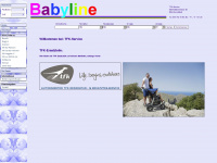 babyline.ch Webseite Vorschau
