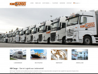 km-cargo.info Webseite Vorschau