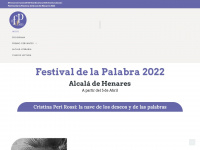 festivaldelapalabradealcala.es Webseite Vorschau