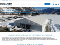 orgatent-industry.ch Webseite Vorschau
