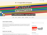 antifaschistischer-jugendkongress.org Webseite Vorschau
