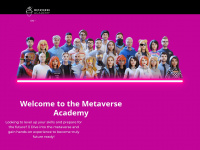 metaverse-academy.xyz Webseite Vorschau