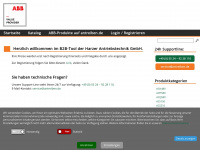 abb-shop.eu Webseite Vorschau