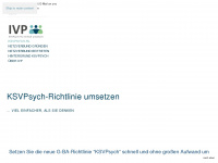 ksvpsych.de Webseite Vorschau