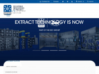 extract-technology.com Webseite Vorschau