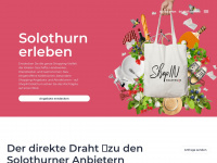 shopin-solothurn.ch Webseite Vorschau
