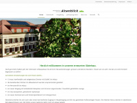 missionshaus-alpenblick.ch Webseite Vorschau