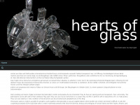 heartsofglass.net Webseite Vorschau