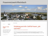 frauennetzwerkrheinbach.com Webseite Vorschau