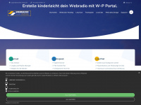 webradio-hosting.de Webseite Vorschau