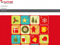 guettler-adventskalender.de Webseite Vorschau