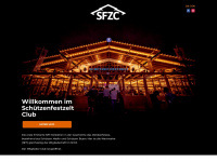 schuetzenfestzeltclub.io Webseite Vorschau