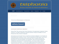 triphonia.de Webseite Vorschau