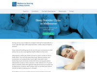 sleepsurgery.com.au Webseite Vorschau