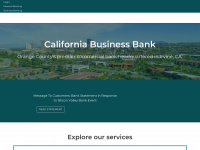 californiabusinessbank.com