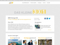 ede-group.com Webseite Vorschau