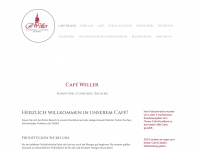 cafe-weller.de Webseite Vorschau