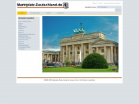 marktplatz-deutschland.de Webseite Vorschau