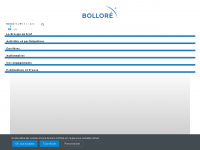 bollore.com Webseite Vorschau