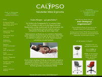 calypso-naturmoebel.de Webseite Vorschau