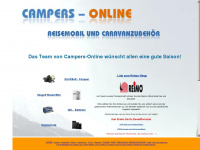 campers-online.de Webseite Vorschau