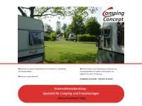 camping-concept.de Webseite Vorschau