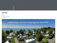 campingplatz-alpenblick.de Webseite Vorschau