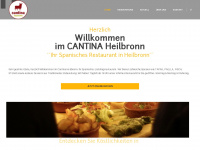 cantina-heilbronn.de Webseite Vorschau