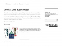 textuell.de Webseite Vorschau