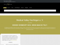 medical-valley-hechingen.de Webseite Vorschau
