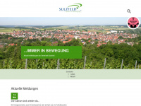 sulzfeld.de Webseite Vorschau