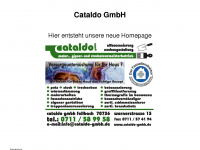 cataldo-gmbh.de Webseite Vorschau