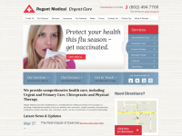 regentmedicalcare.com Webseite Vorschau
