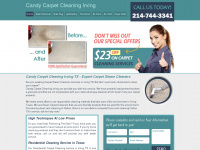 carpetcleaninginirving.com Webseite Vorschau