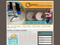 coppellcarpetcleaning.com Webseite Vorschau