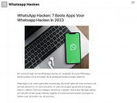 whatsapp-hacken.nl Webseite Vorschau