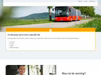 dbregiobus-nrw.de Webseite Vorschau