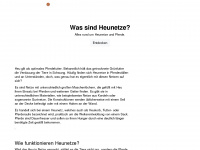 heunetze.org Webseite Vorschau