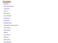 cleatis.eu Webseite Vorschau